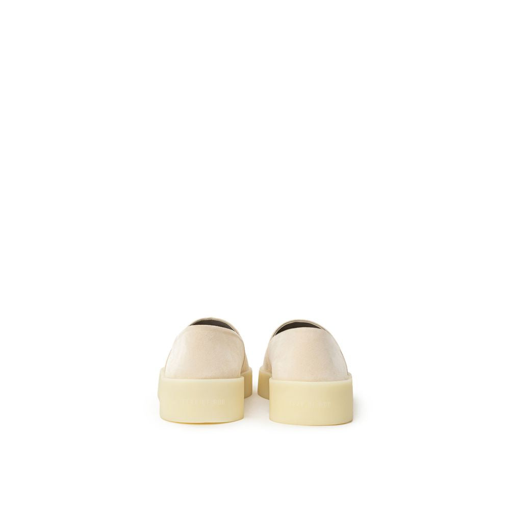 Mocassins en cuir beige Fear Of God