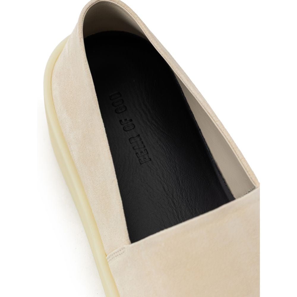 Mocassins en cuir beige Fear Of God