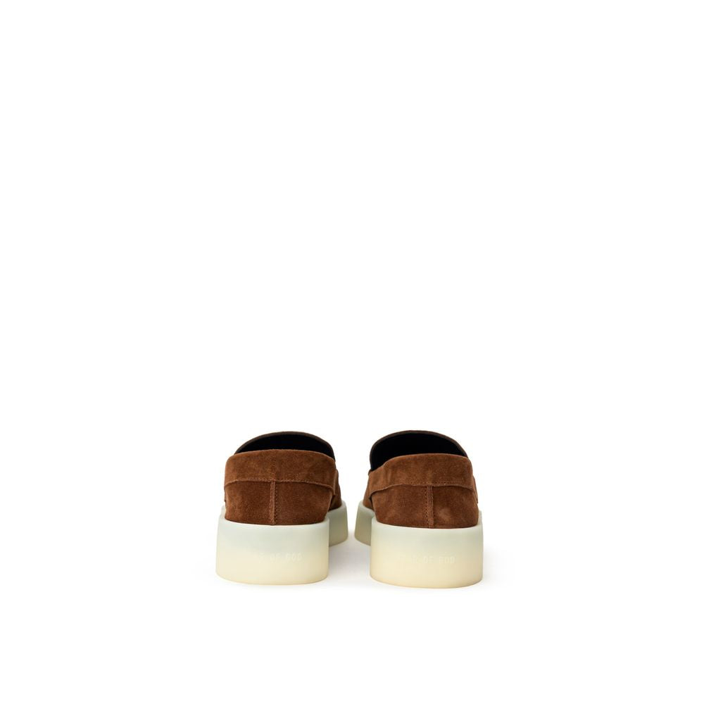 Mocassins en cuir marron Fear Of God