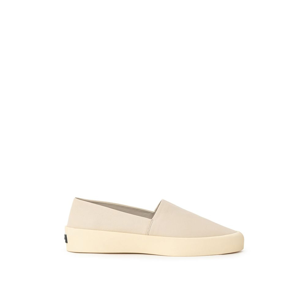 Mocassins en cuir gris Fear Of God
