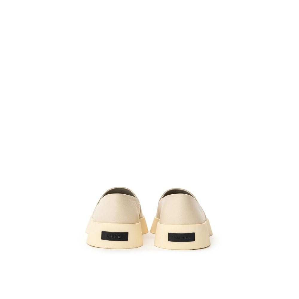 Mocassins en cuir gris Fear Of God