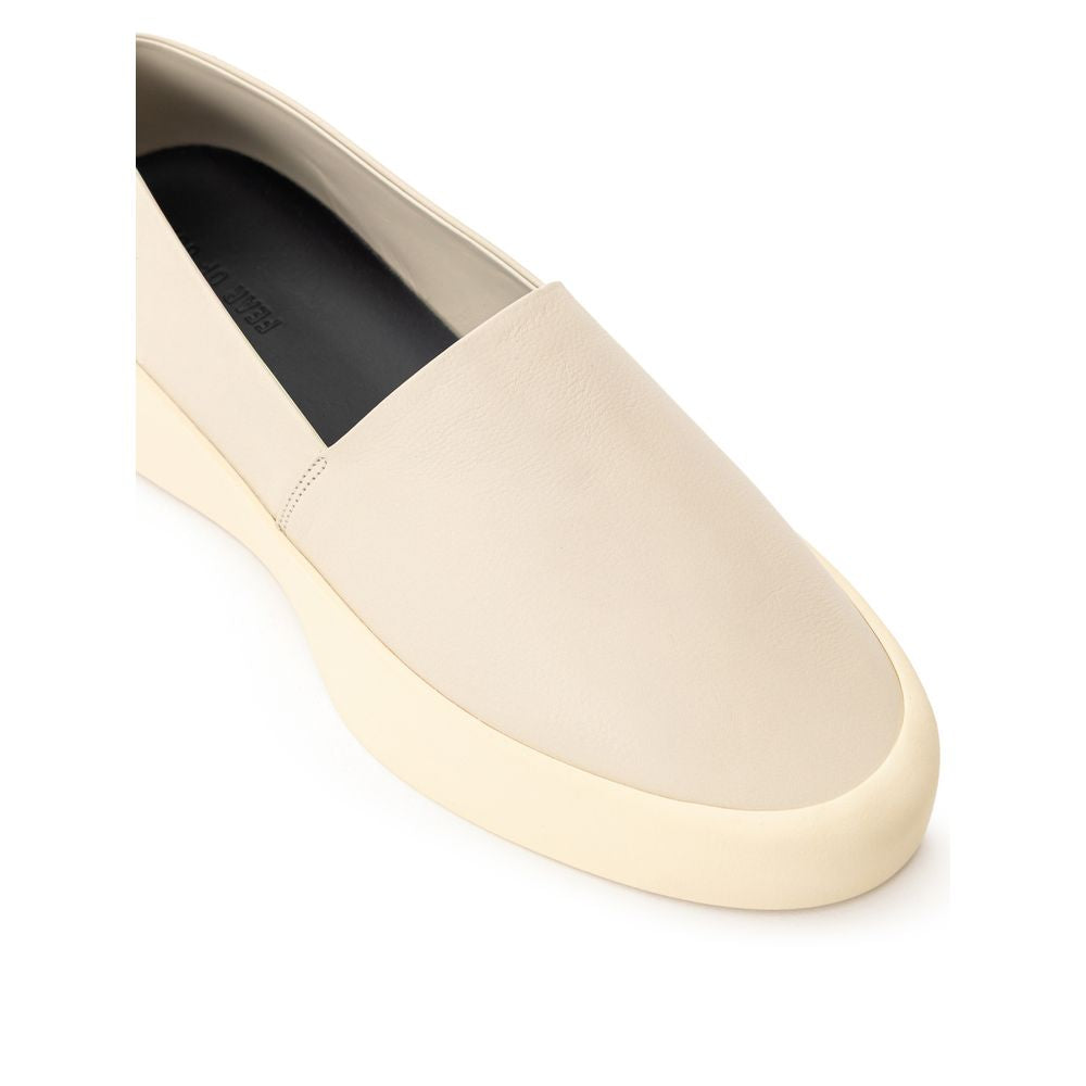 Mocassins en cuir gris Fear Of God