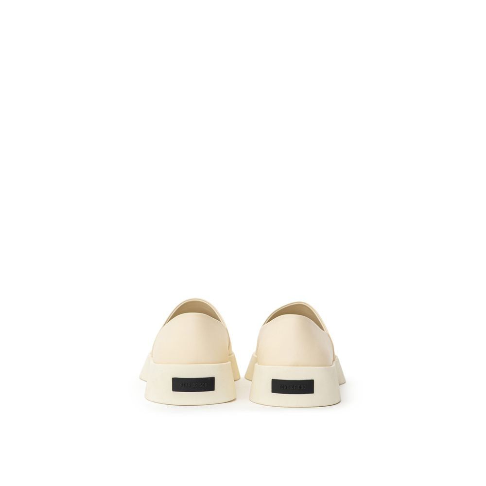 Mocassins en cuir beige Fear Of God