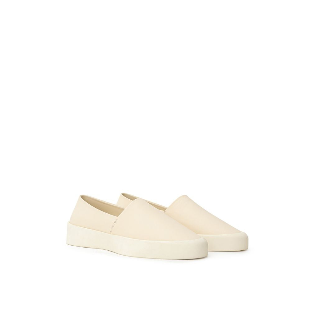 Mocassins en cuir beige Fear Of God