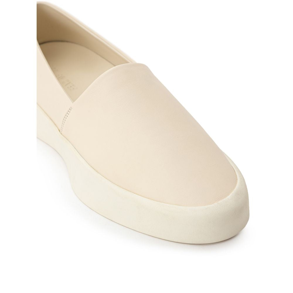 Mocassins en cuir beige Fear Of God