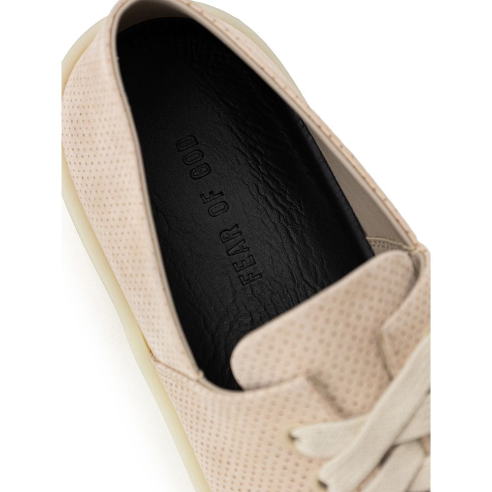 Baskets en cuir beige Fear Of God