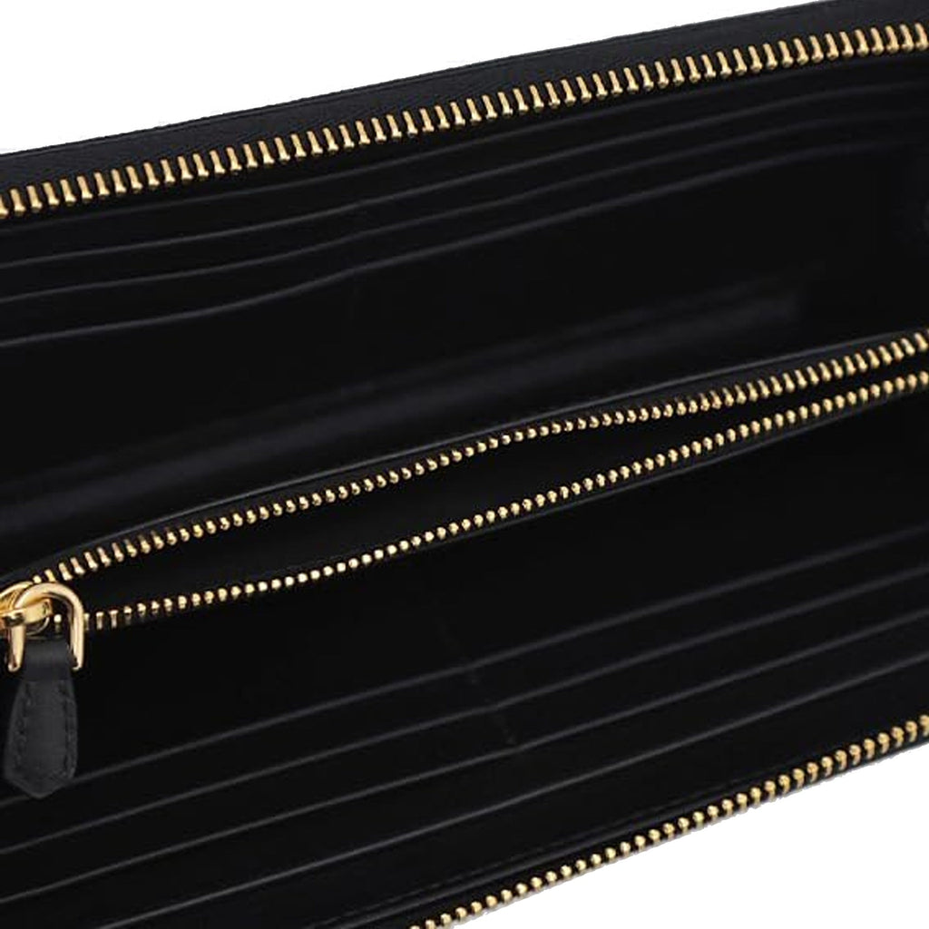 Prada Leather Logo Wallet