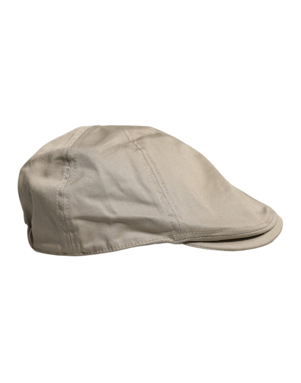 Dolce &amp; Gabbana Beige Baumwoll-Newsboy-Capello-Cabbie-Mütze