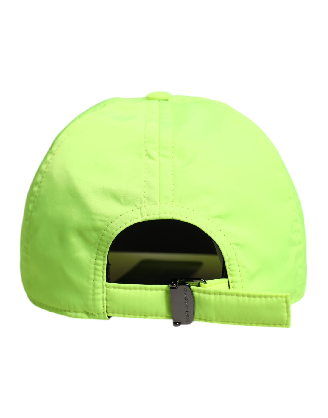 Dolce & Gabbana Yellow Green DG Logo 6 Panels Baseball Cap