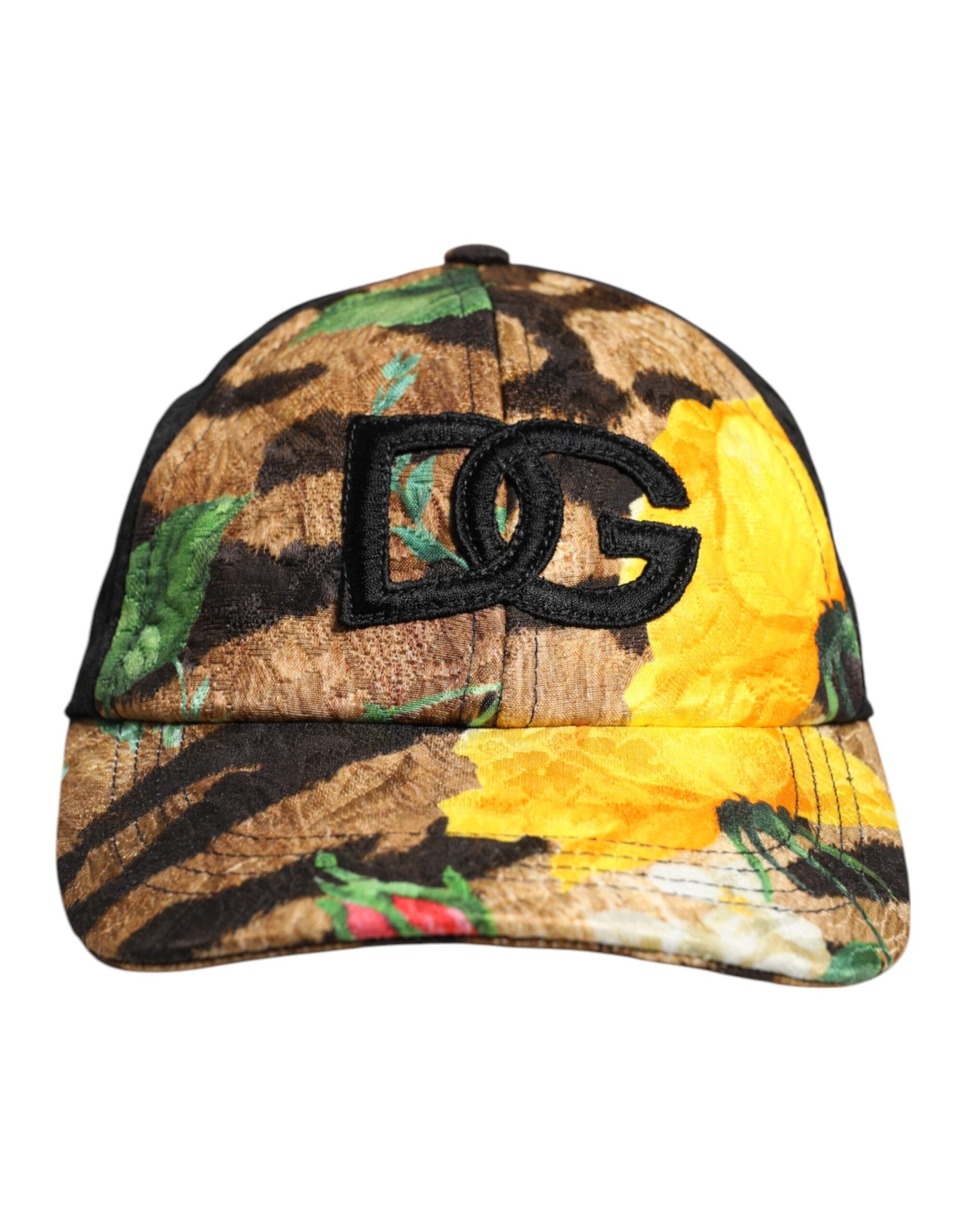 Dolce &amp; Gabbana – Mehrfarbige Baseballkappe mit 6 Paneelen und DG-Logo-Patch