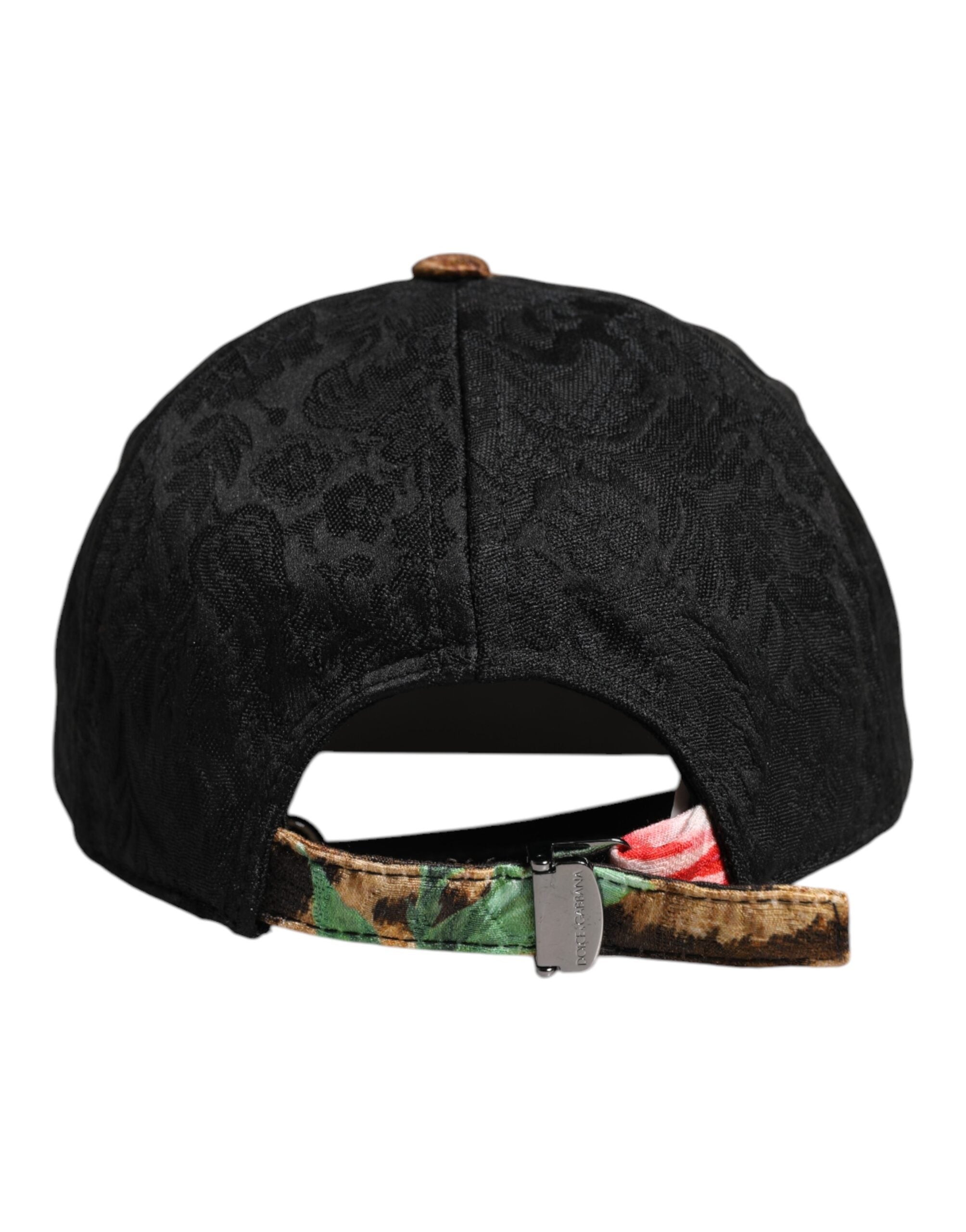 Dolce &amp; Gabbana – Mehrfarbige Baseballkappe mit 6 Paneelen und DG-Logo-Patch