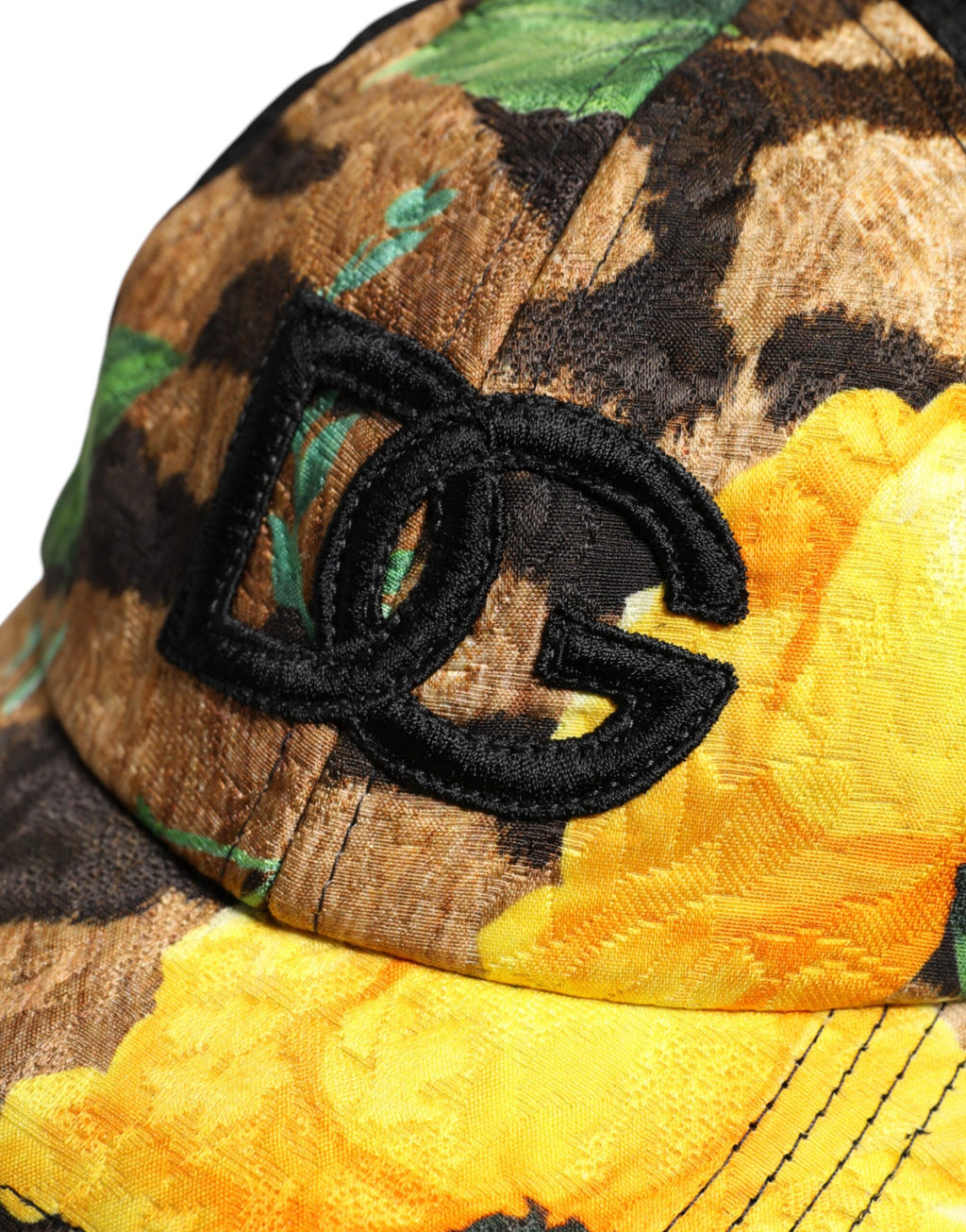Dolce &amp; Gabbana – Mehrfarbige Baseballkappe mit 6 Paneelen und DG-Logo-Patch