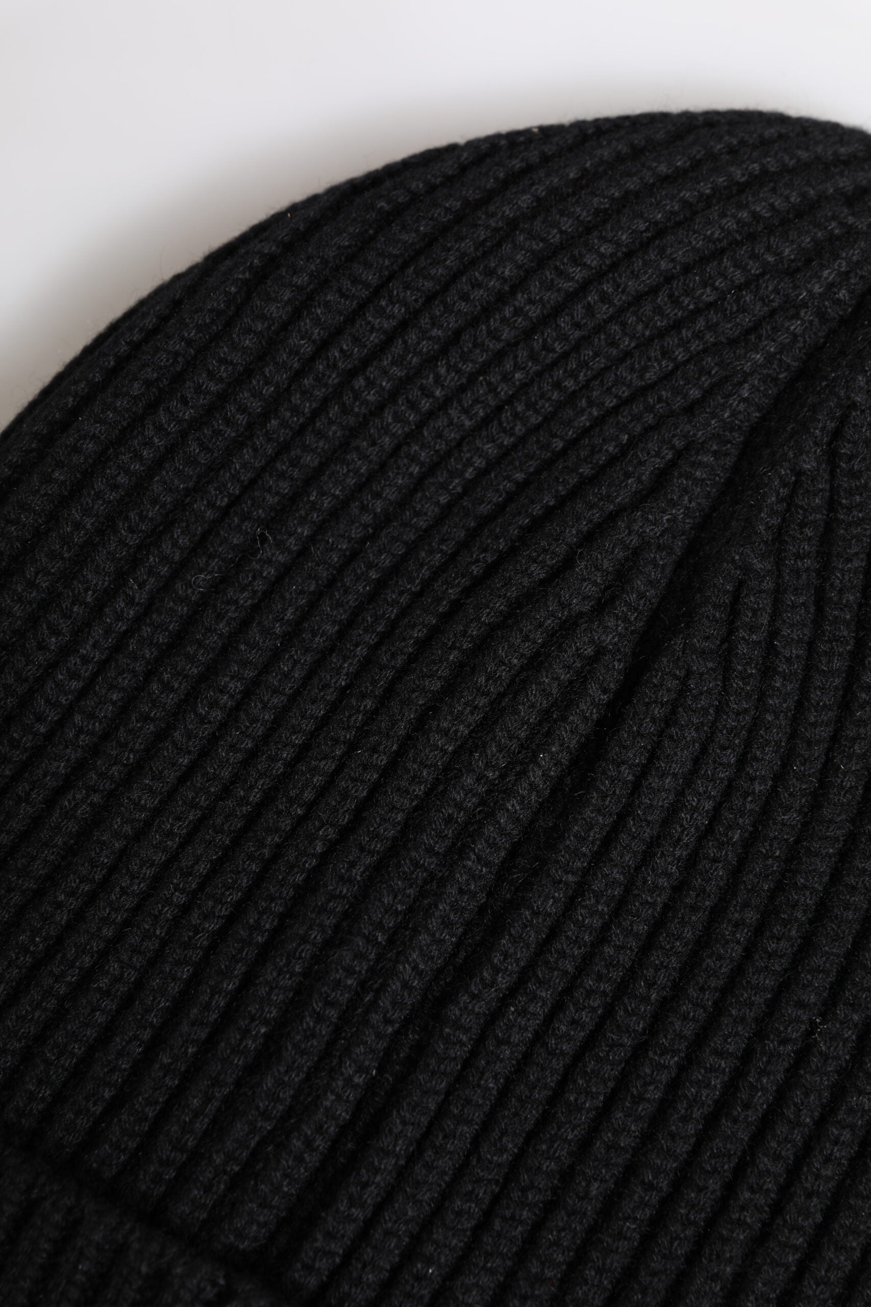 Dolce &amp; Gabbana – Schwarze Wintermütze aus Kaschmir