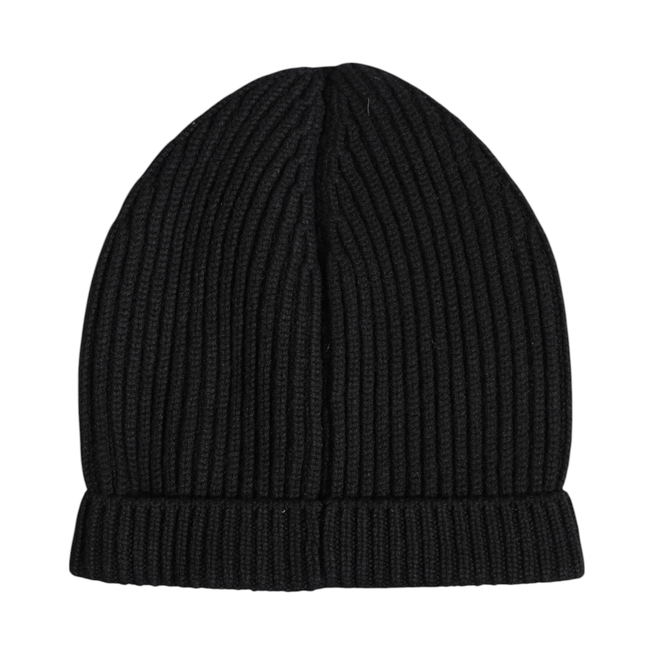 Dolce &amp; Gabbana – Schwarze Wintermütze aus Kaschmir