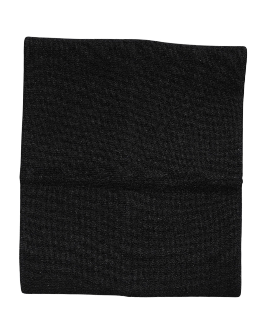 Foulard cache-cou en cachemire noir Dolce &amp; Gabbana