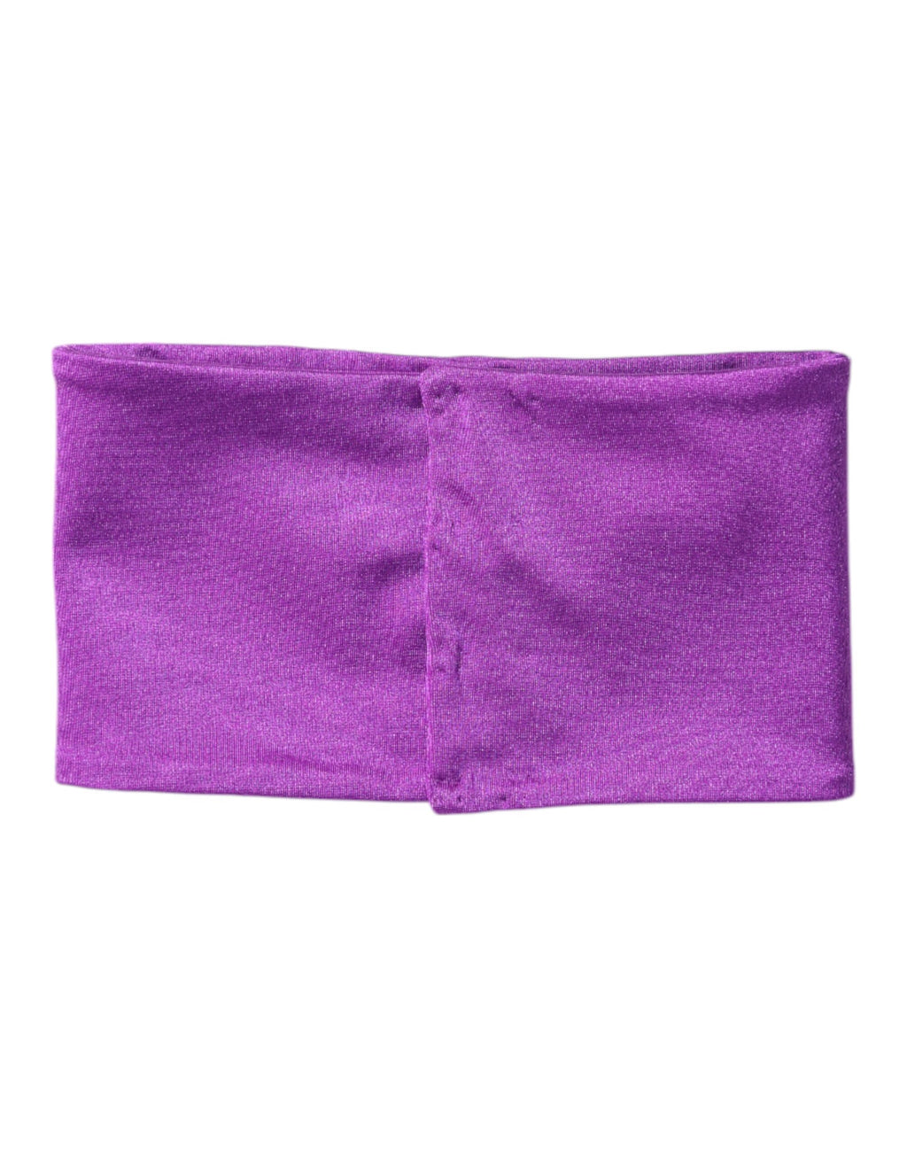 Foulard tour de cou Dolce &amp; Gabbana en nylon extensible violet pour femme