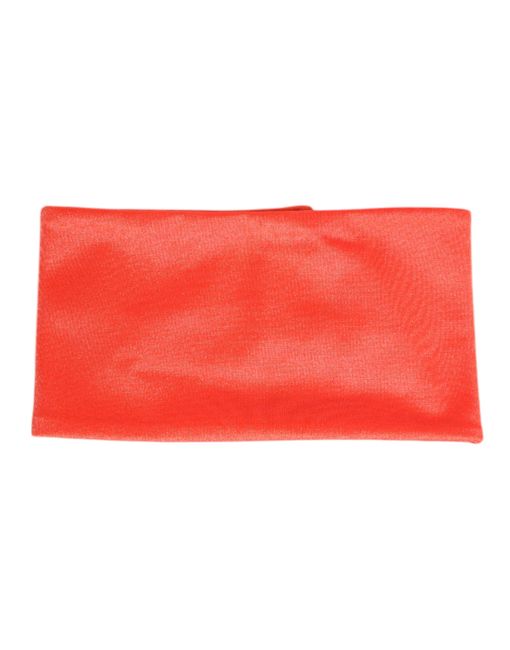 Foulard tour de cou Dolce &amp; Gabbana en nylon stretch orange pour femme