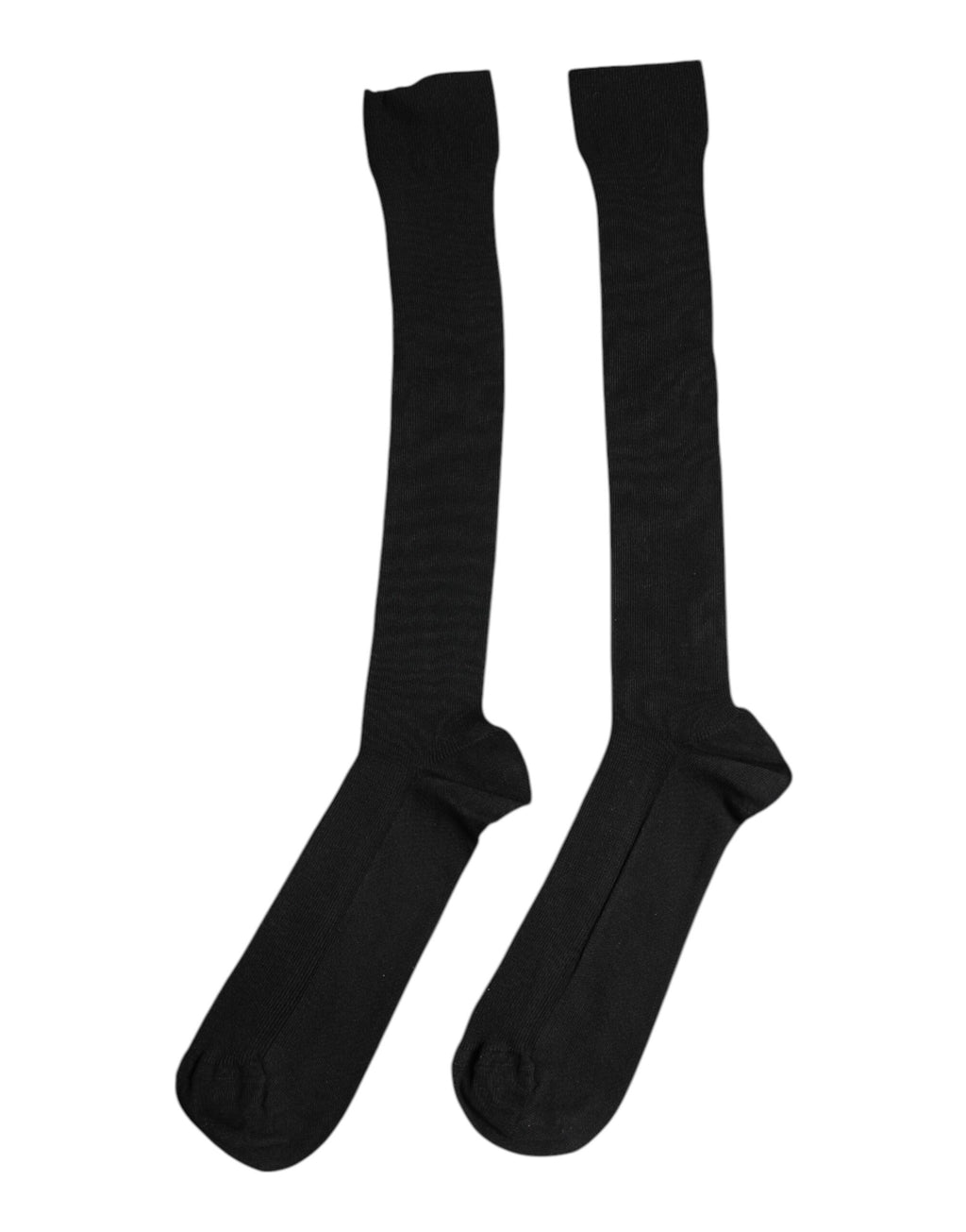 Dolce &amp; Gabbana – Wadensocken aus schwarzer Viskose mit Logo