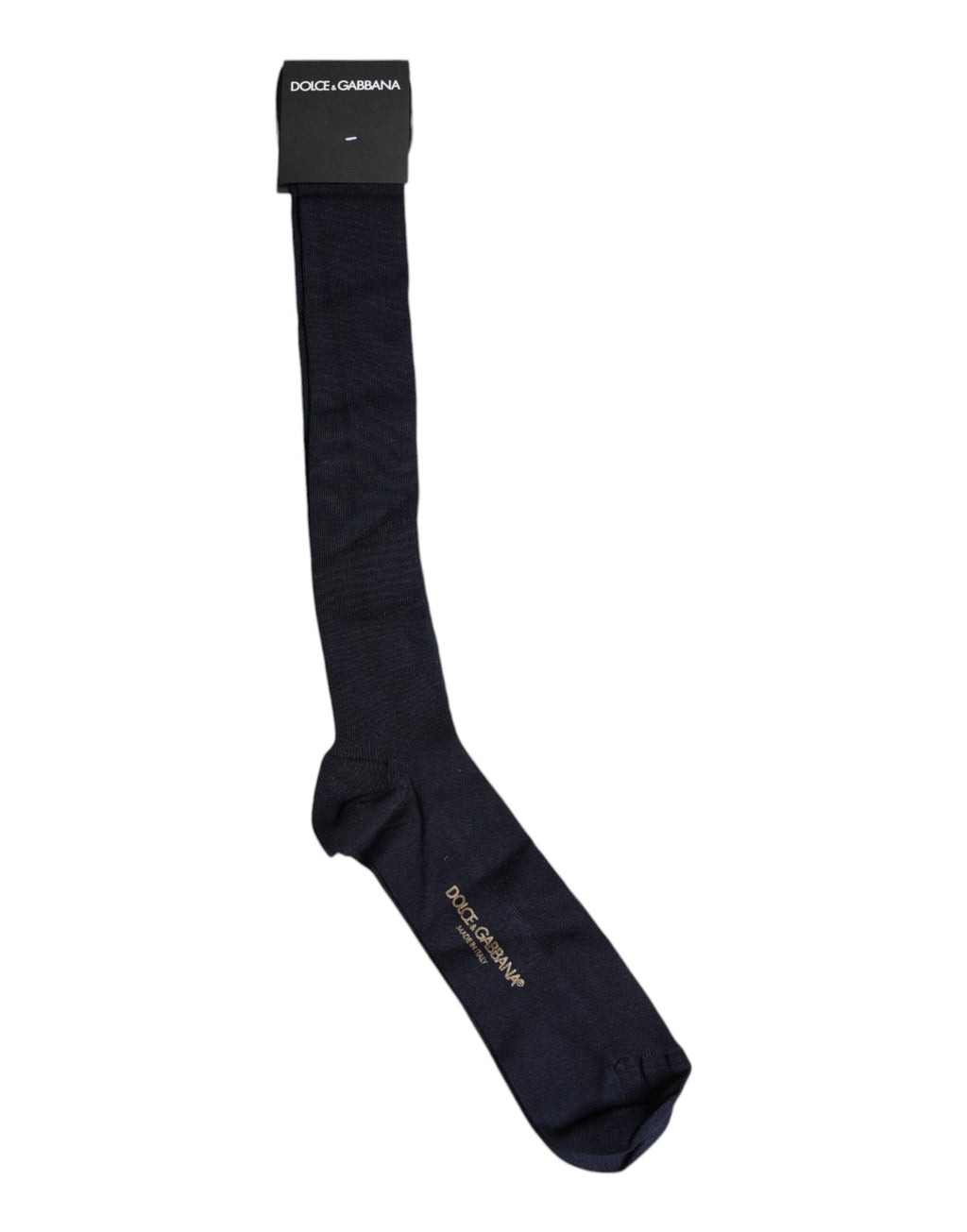 Dolce &amp; Gabbana – Wadensocken aus schwarzer Viskose mit Logo