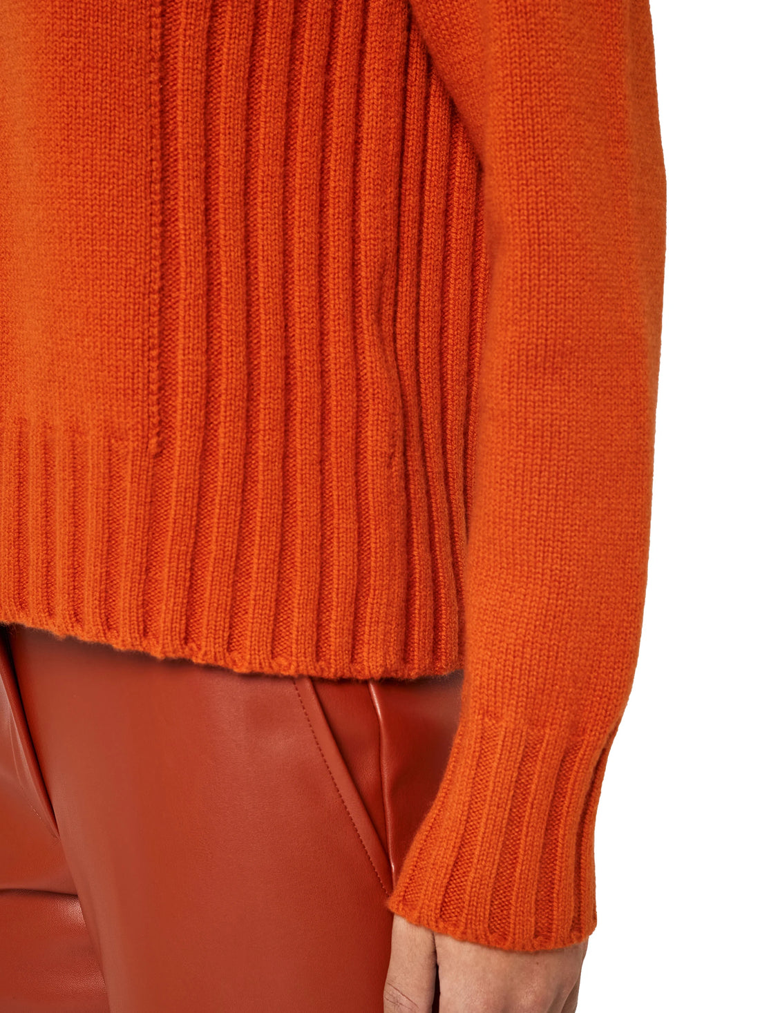 Alpha Studio Sweaters Orange Woman