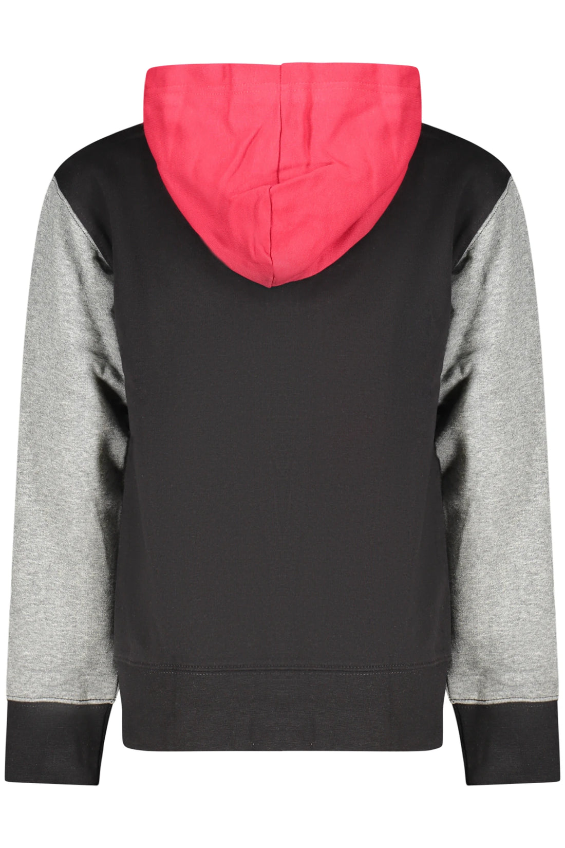 JORDAN KIDS  BLACK ZIP-UP SWEATSHIRT