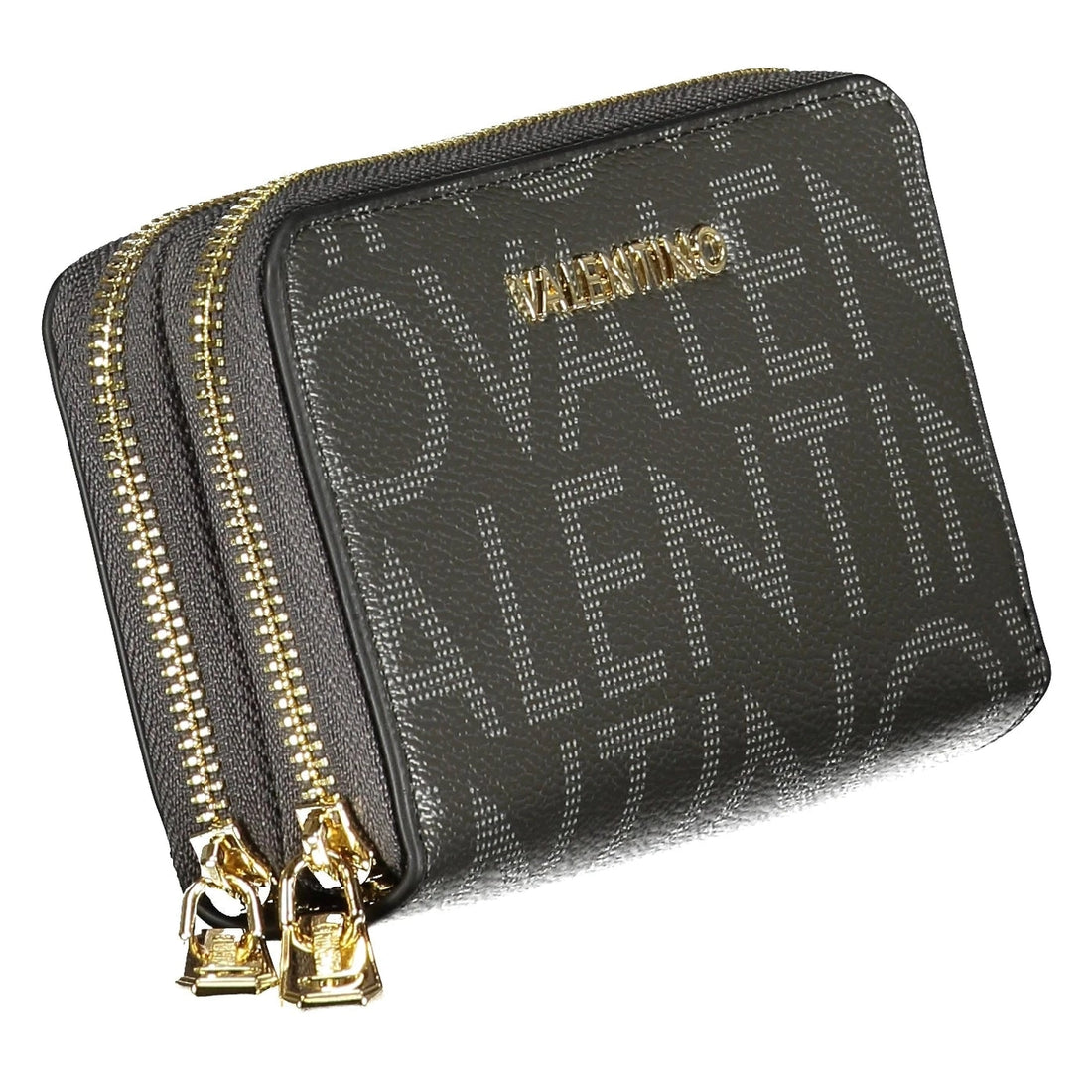 Black Double Wallet for Women