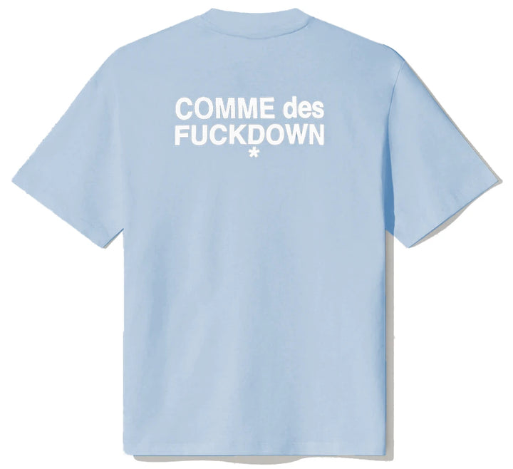 Comme Des Fuckdown T-shirt & Top Light Blue Woman