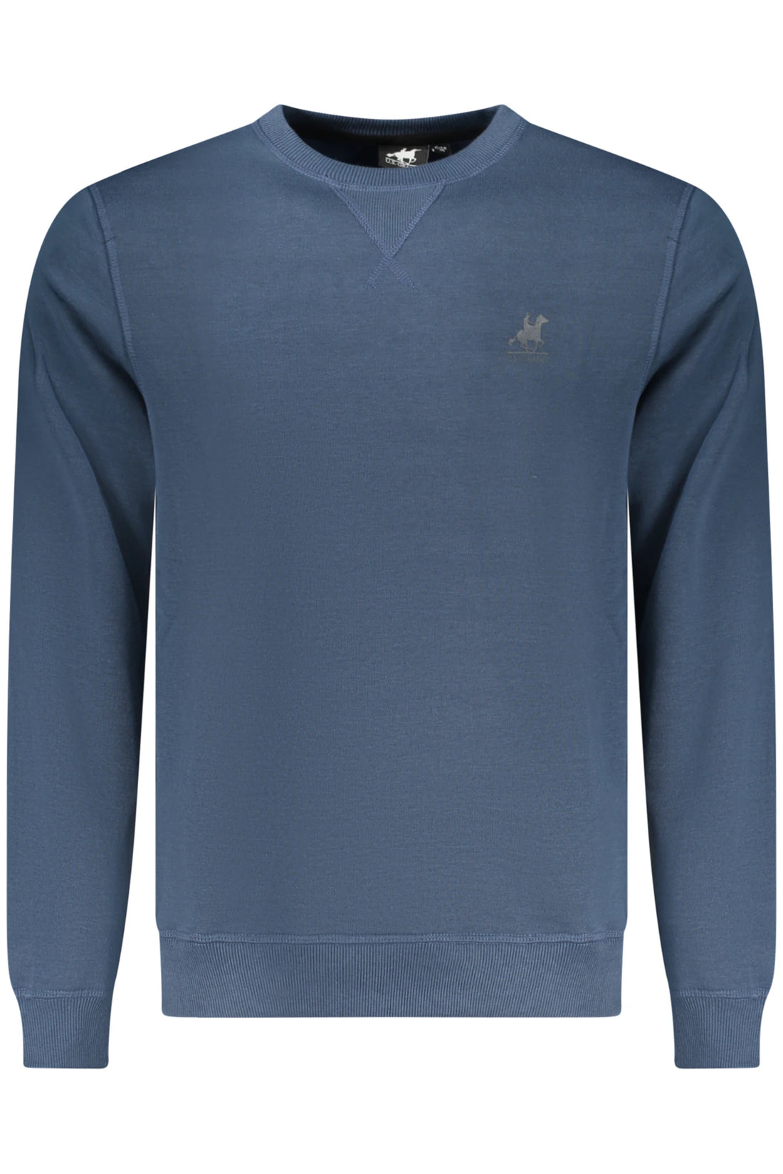 US GRAND MEN&#39;S BLUE ZIP-UP SWEATSHIRT
