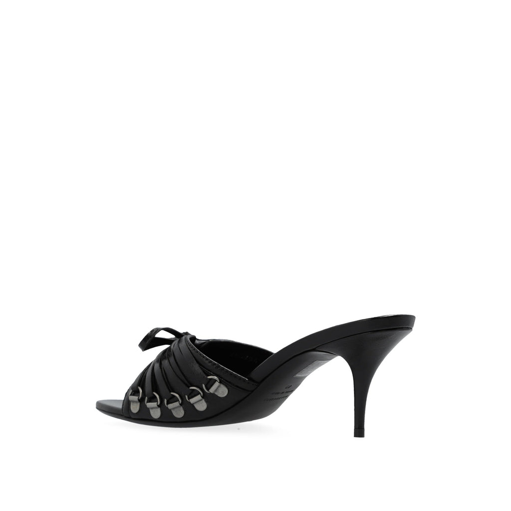 Balenciaga Cagole 70 Leather Sandals