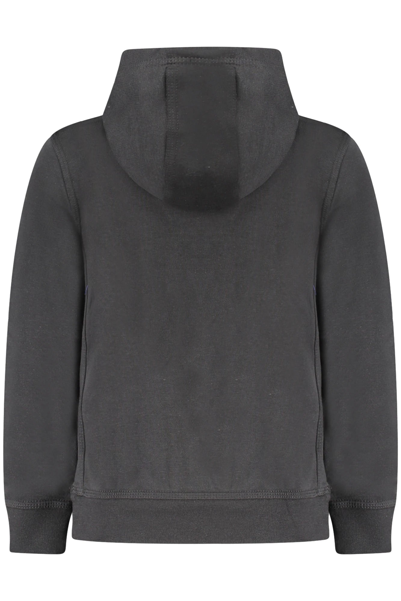 NIKE KIDS BLACK ZIP-UP SWEATSHIRT