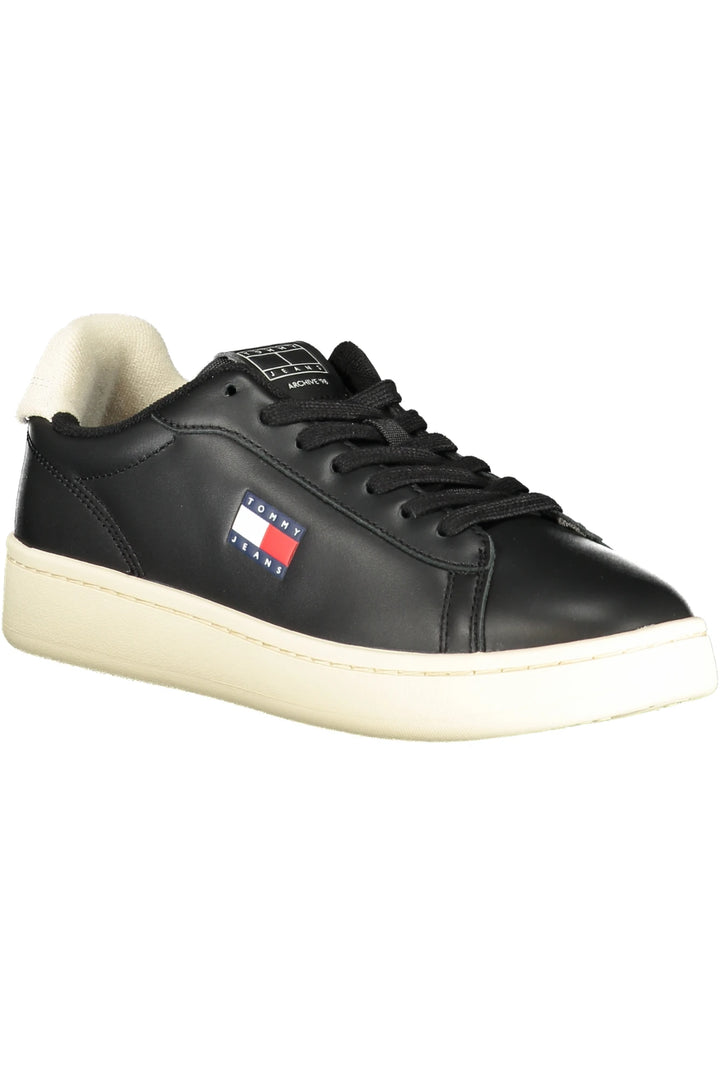 TOMMY HILFIGER WOMEN&#39;S BLACK SPORTS SHOES