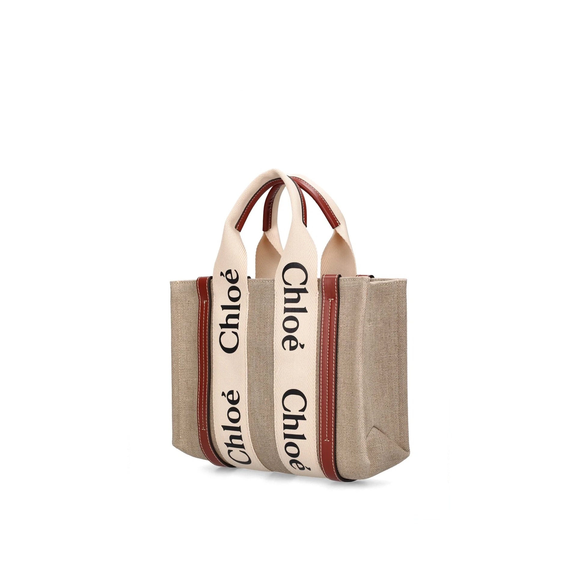Chloe' Woody Small Tote Bag - WOMEN BAGS - CHLOE' - Tluxy New