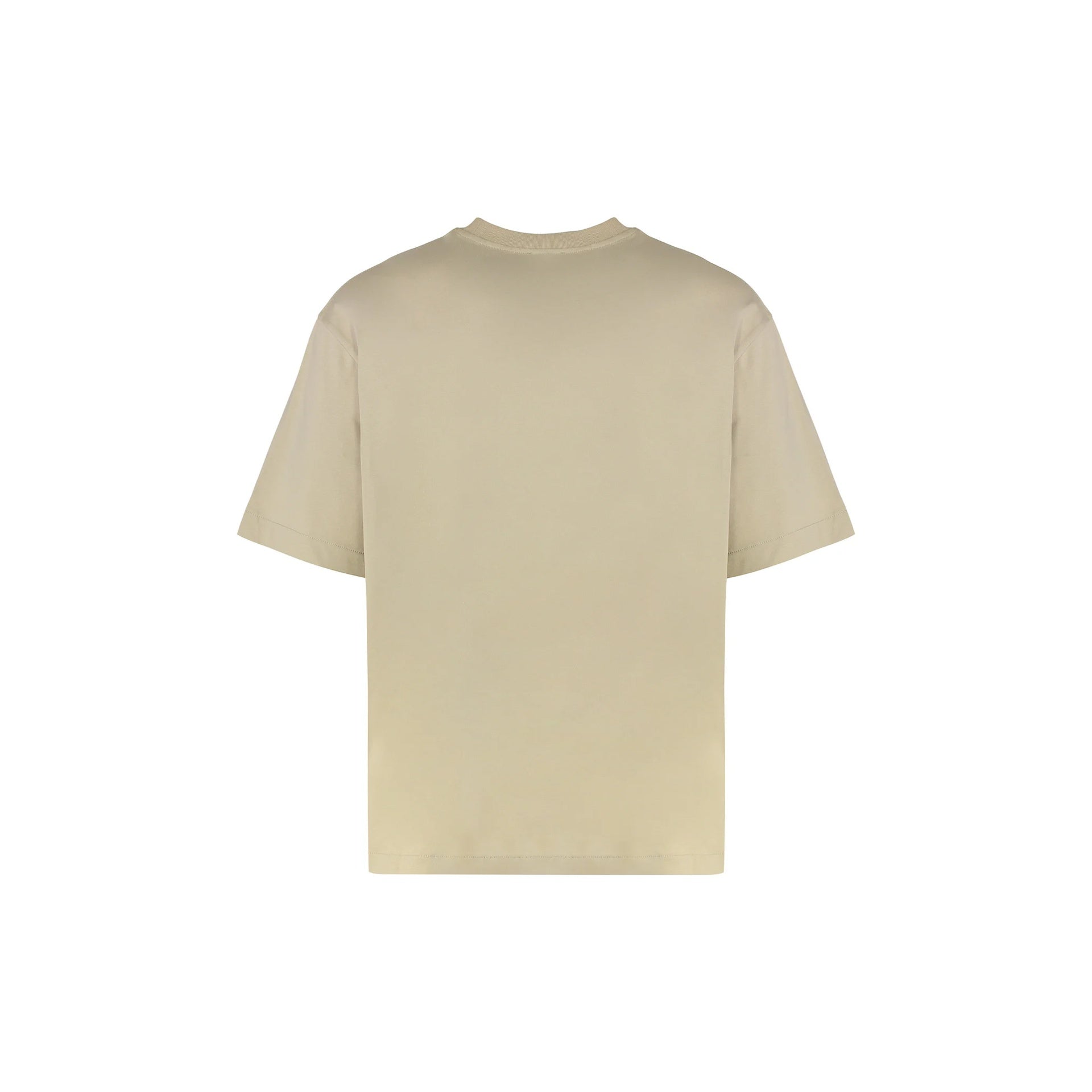 Off-White Cotton Crew-neck T-shirt