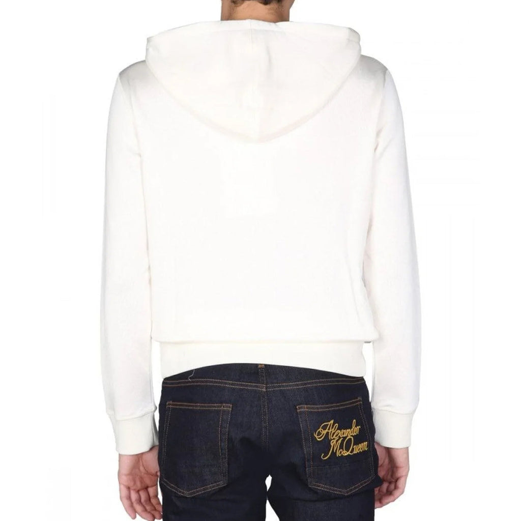Alexander McQueen Hoodie Logo Sweatshirt - MEN CLOTHING - ALEXANDER MCQUEEN - Tluxy New