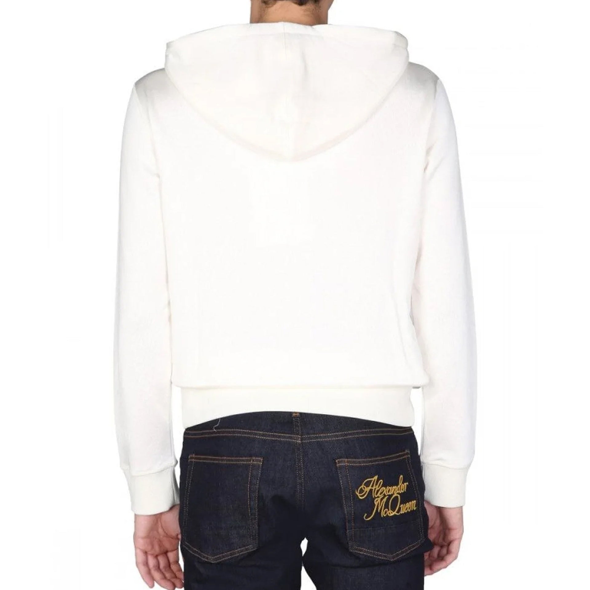 Alexander McQueen Hoodie Logo Sweatshirt - MEN CLOTHING - ALEXANDER MCQUEEN - Tluxy New