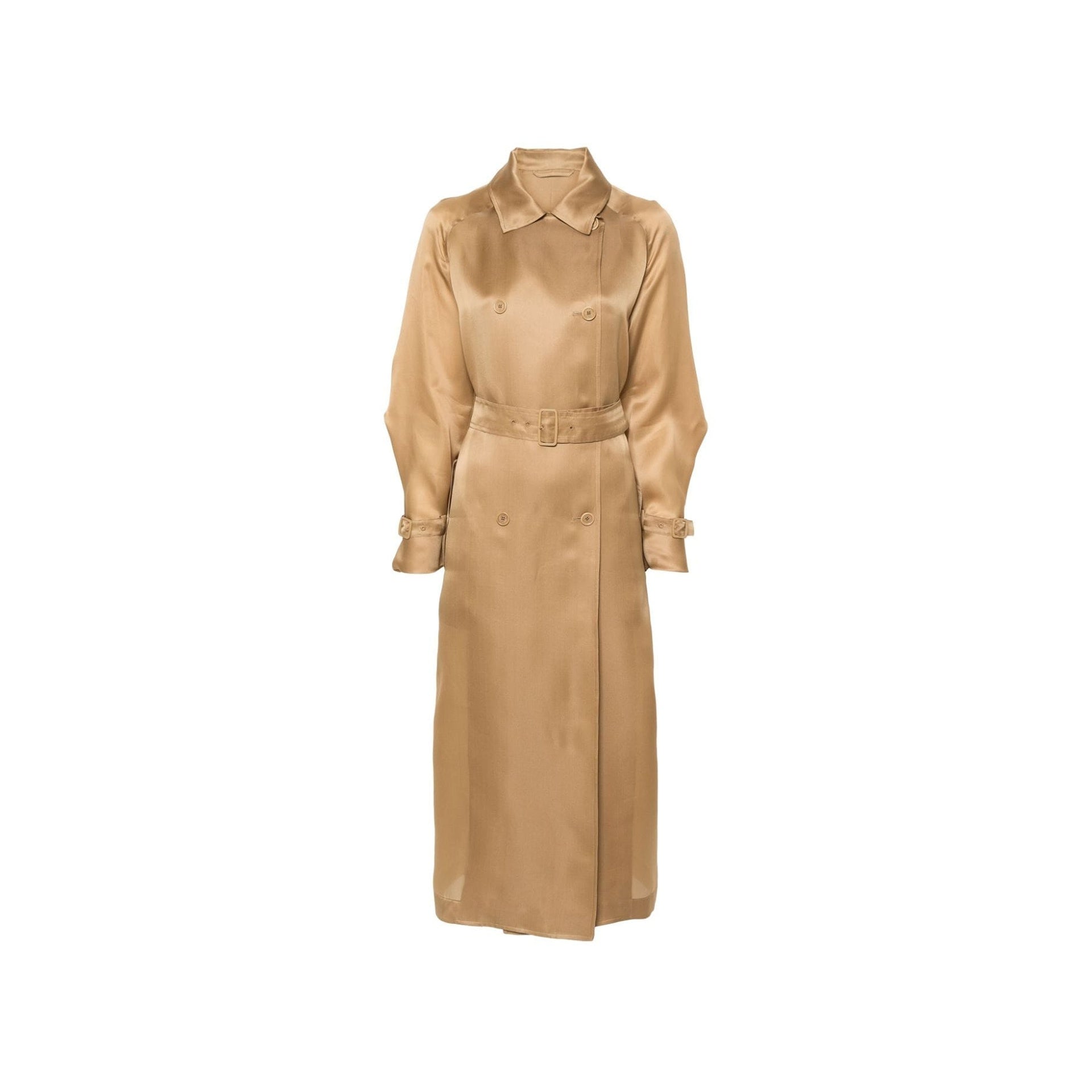 Max Mara Sfilata 'Sacco' Silk Trench