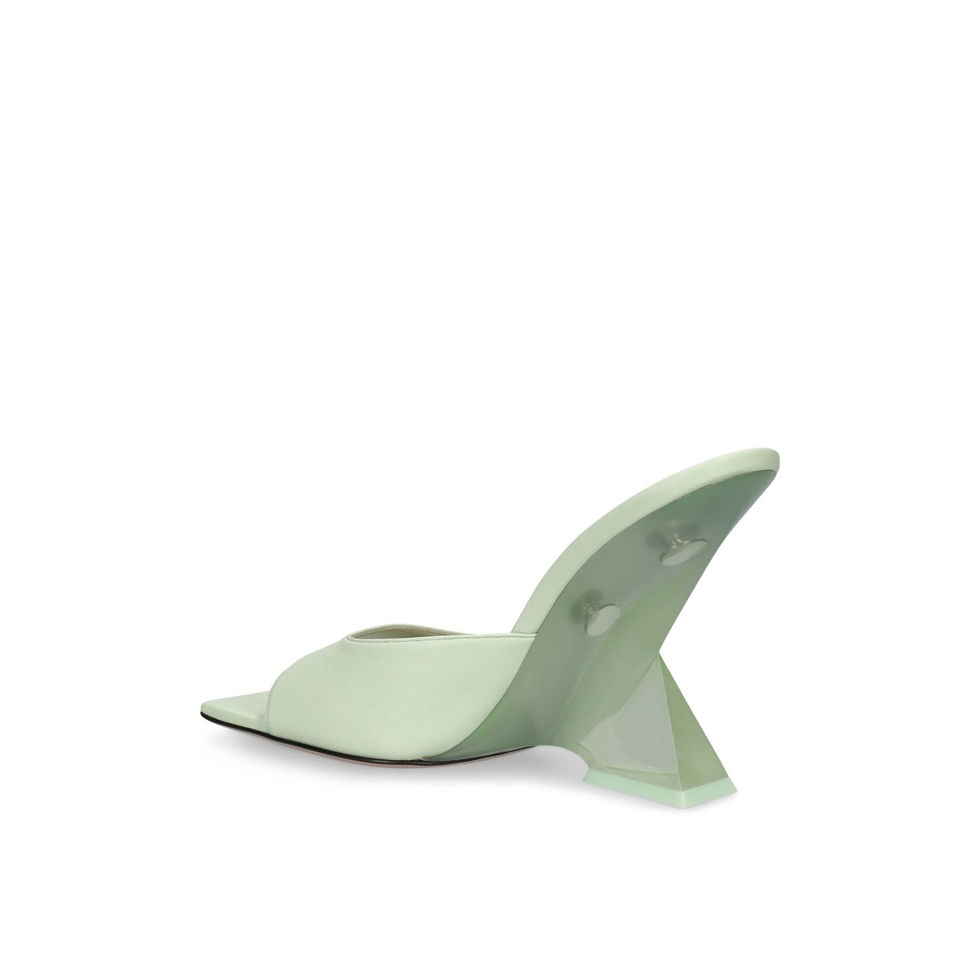 The Attico Cheope 105 Leather Sandals