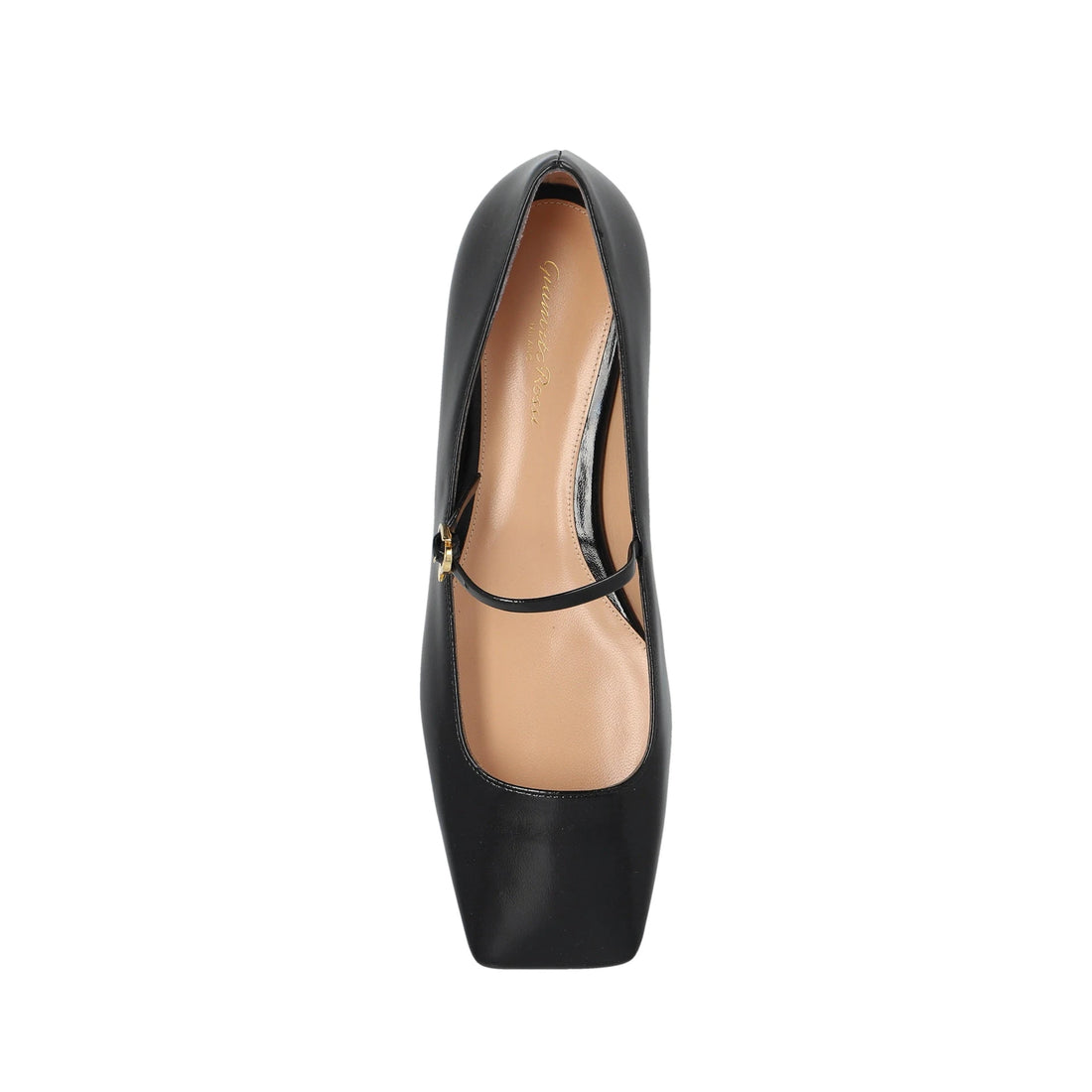 Gianvito Rossi Christina Leather Ballerina Flats
