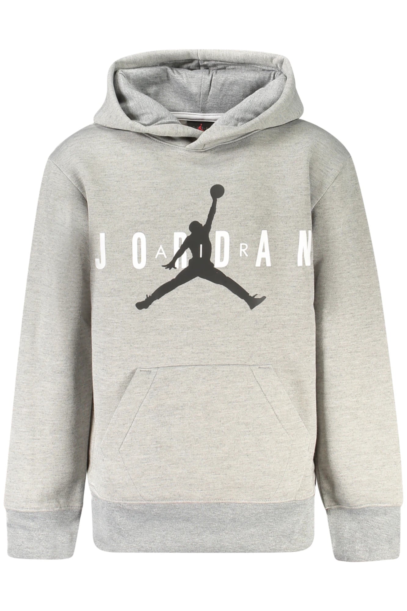 JORDAN MEN&#39;S GRAY ZIP-UP SWEATSHIRT