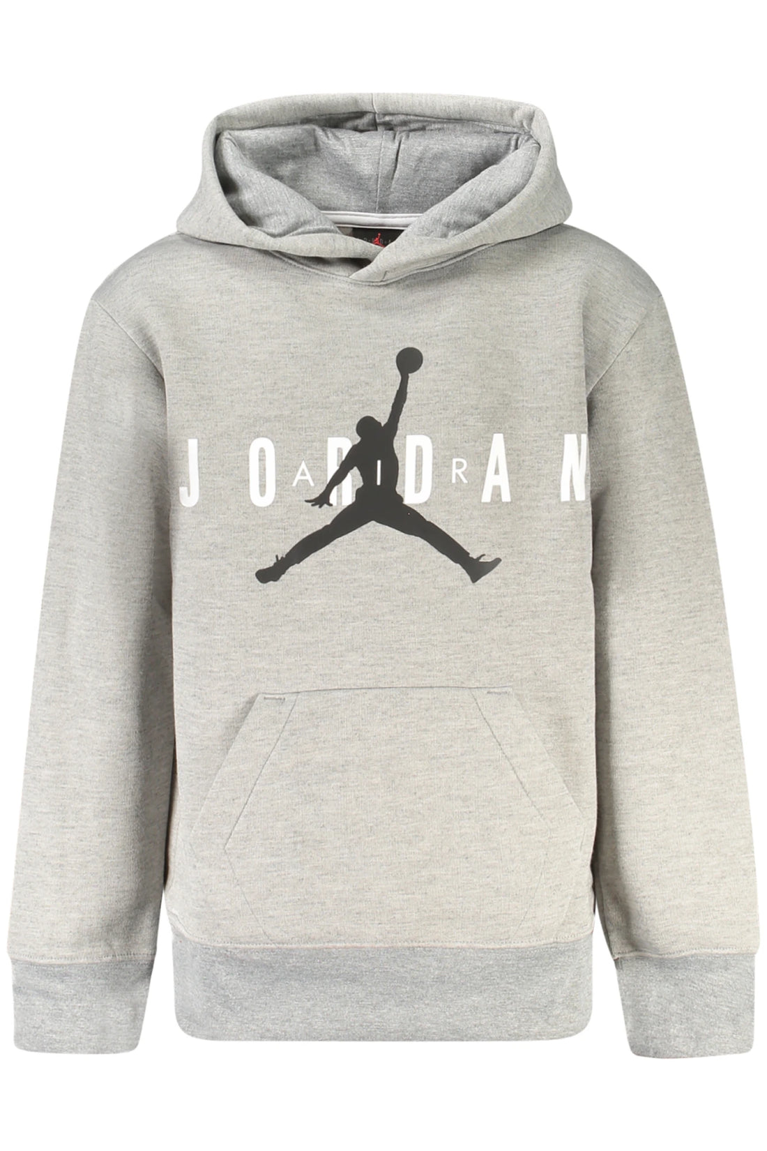 JORDAN MEN&#39;S GRAY ZIP-UP SWEATSHIRT