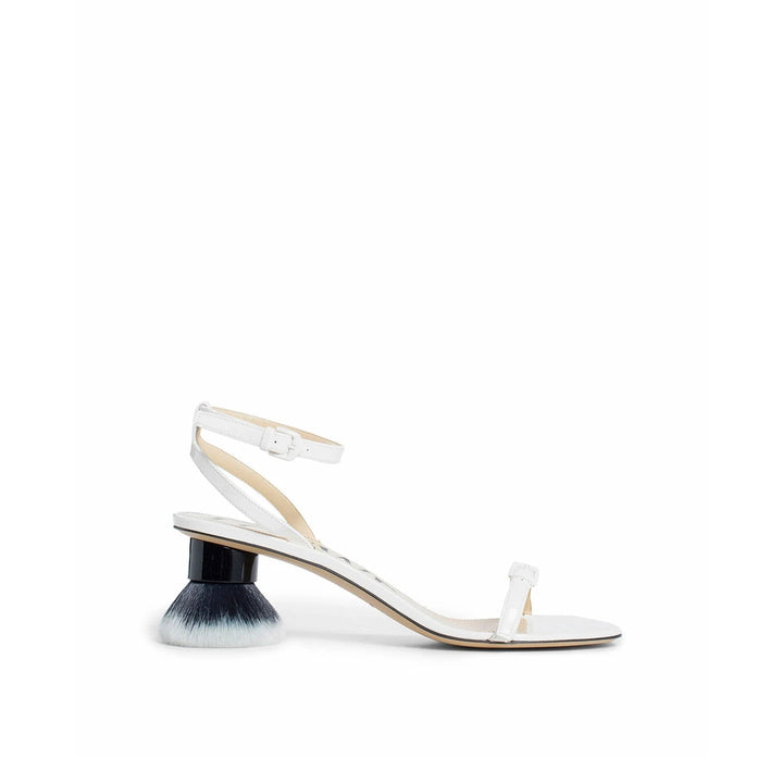Loewe Petal Brush Leather Sandals