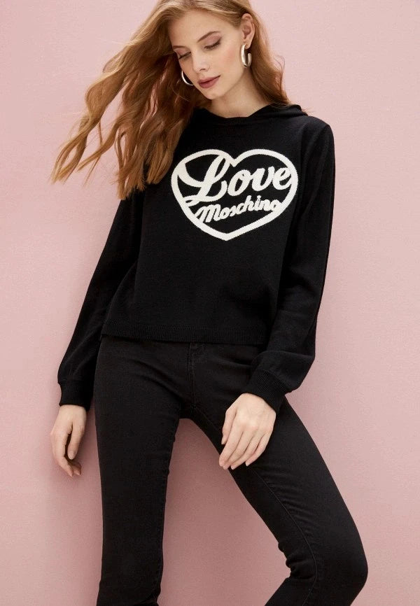 Love Moschino Jeans Denim Black Woman