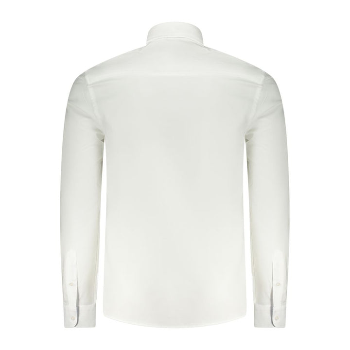 North Sails White Cotton Men Shirt