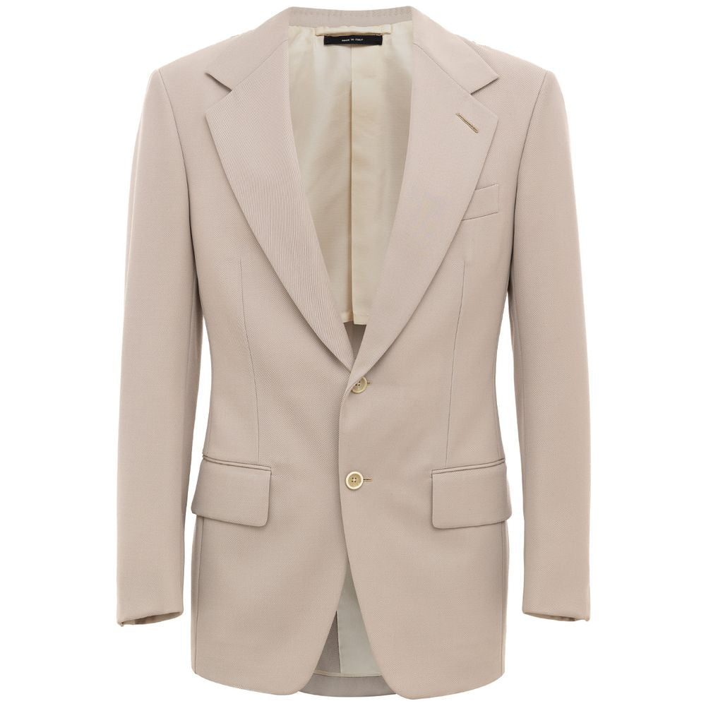Vêtements en laine beige Tom Ford