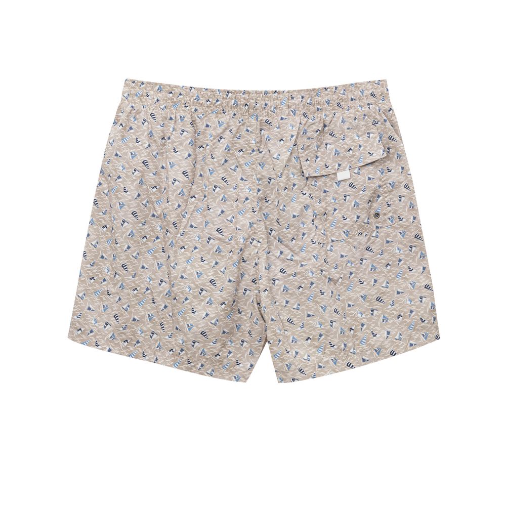 Canali Beige Polyester Bademode
