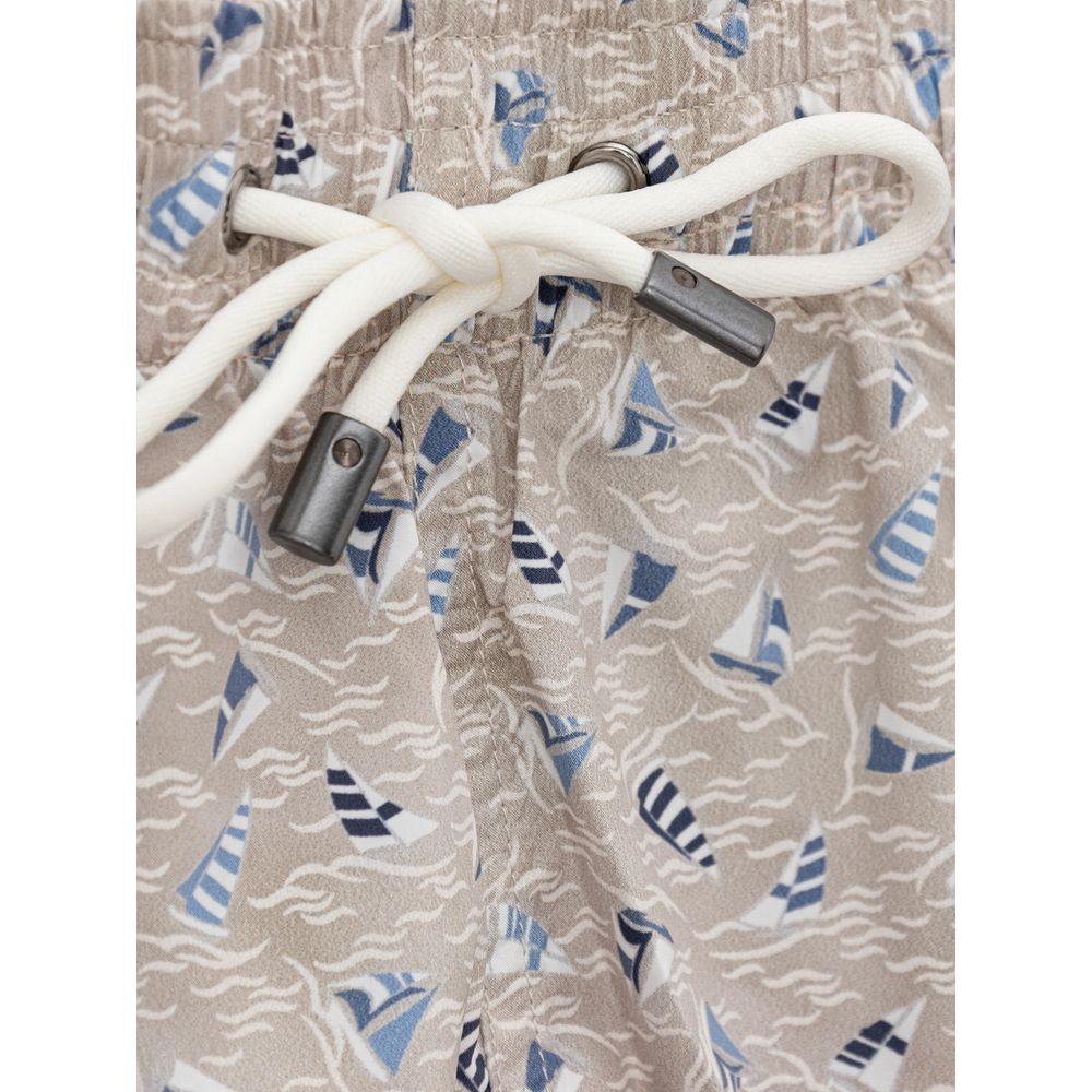 Canali Beige Polyester Bademode
