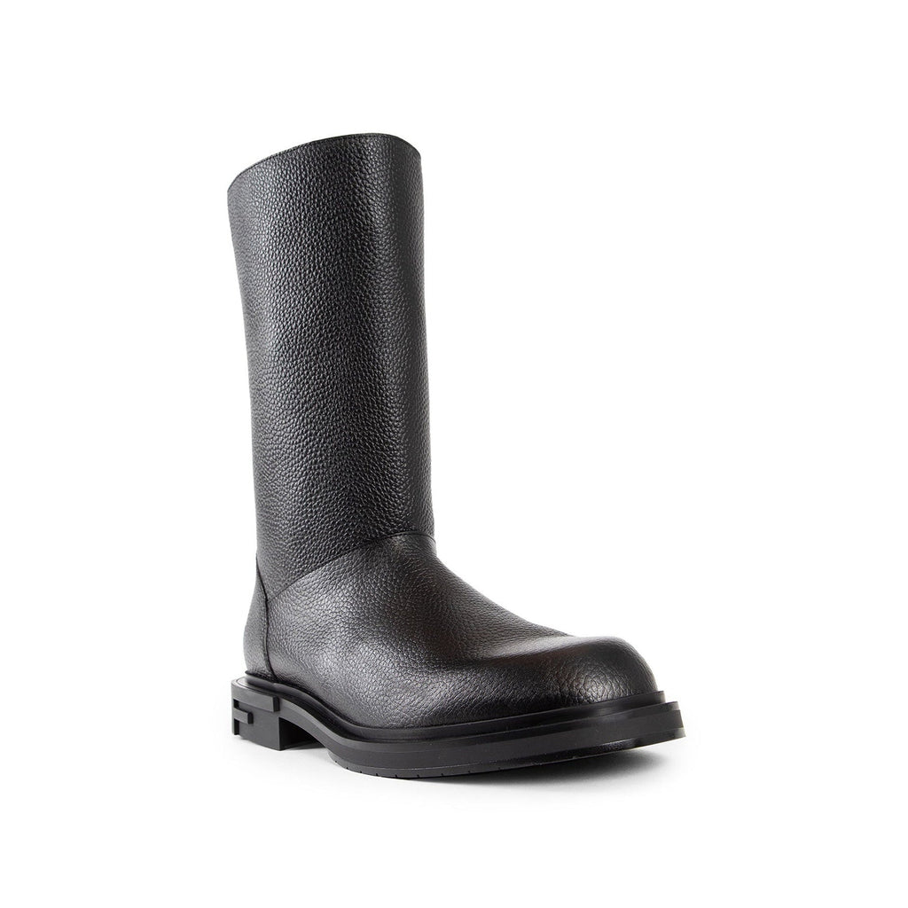 Fendi Leather Frame Boots