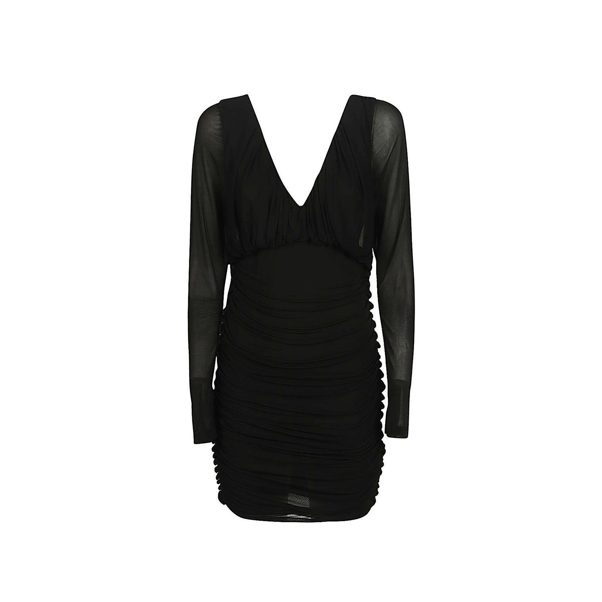 Saint Laurent Mini Draped Dress