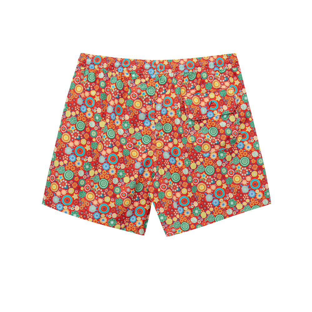 Isaia Rote Polyester-Bademode