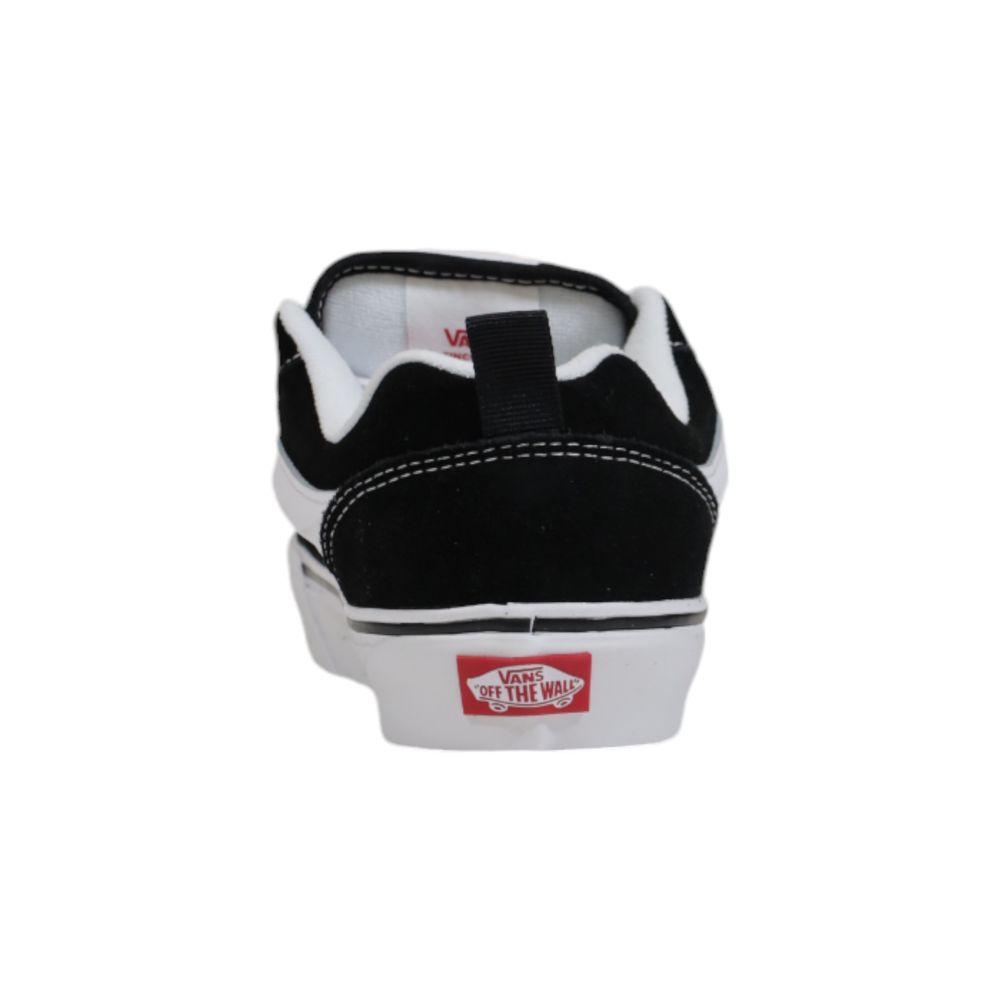 Vans Black And White Leather Sneaker